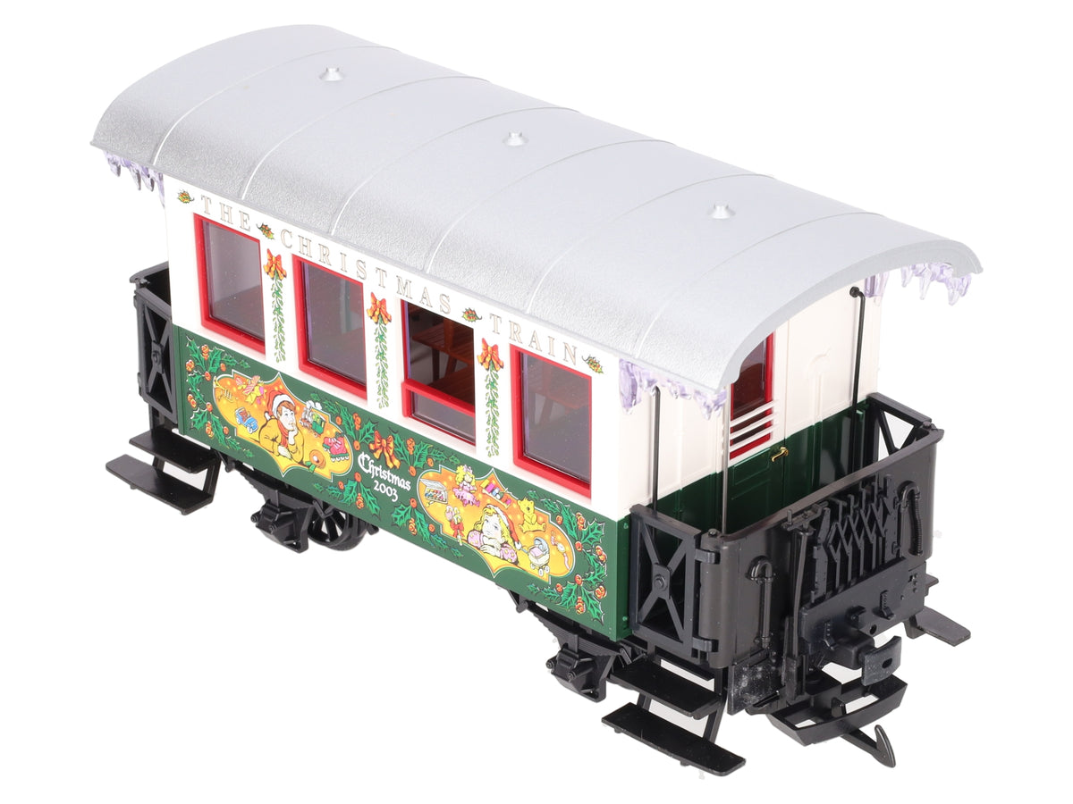 LGB 37076 G Scale Christmas 2003 Passenger Car EX/Box