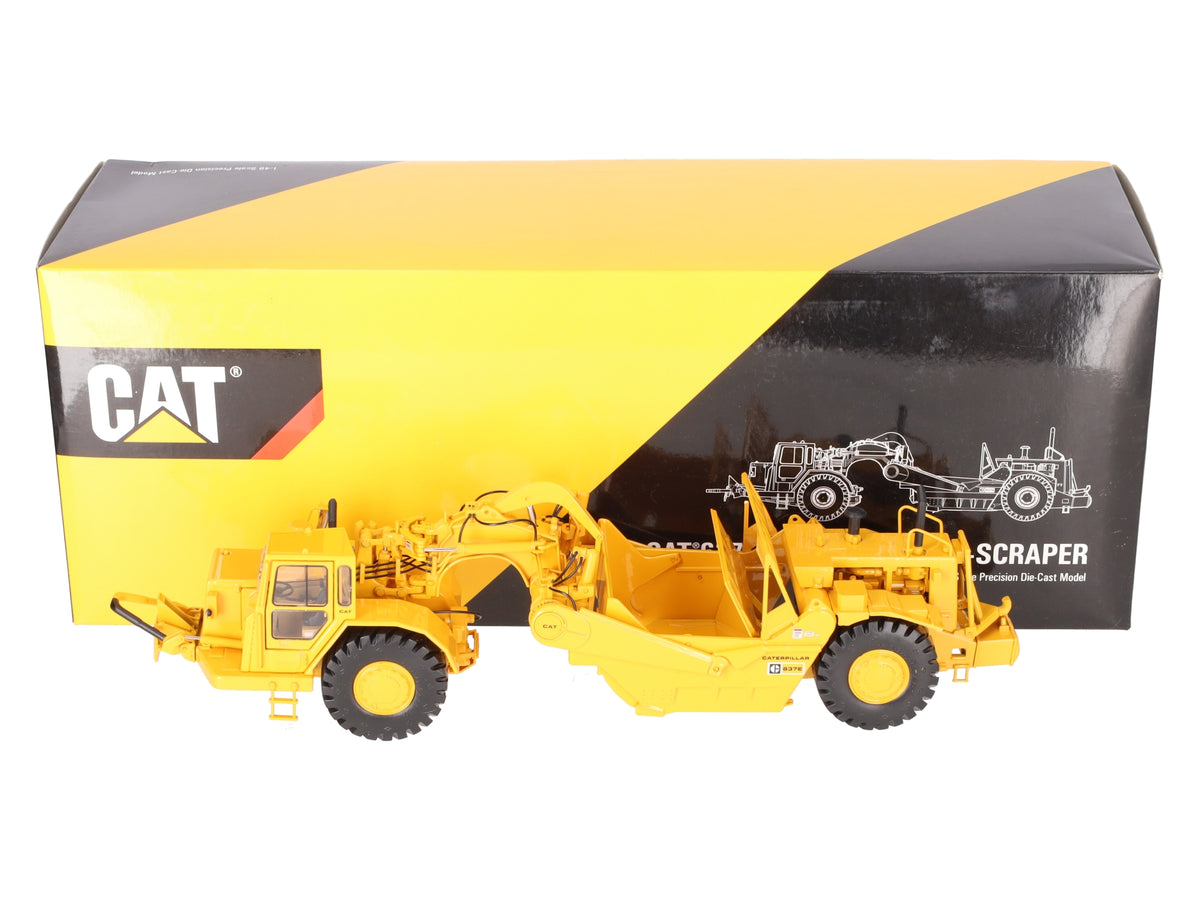 CCM 637E 1:48 Scale Diecast Wheel Tractor-Scraper EX/Box