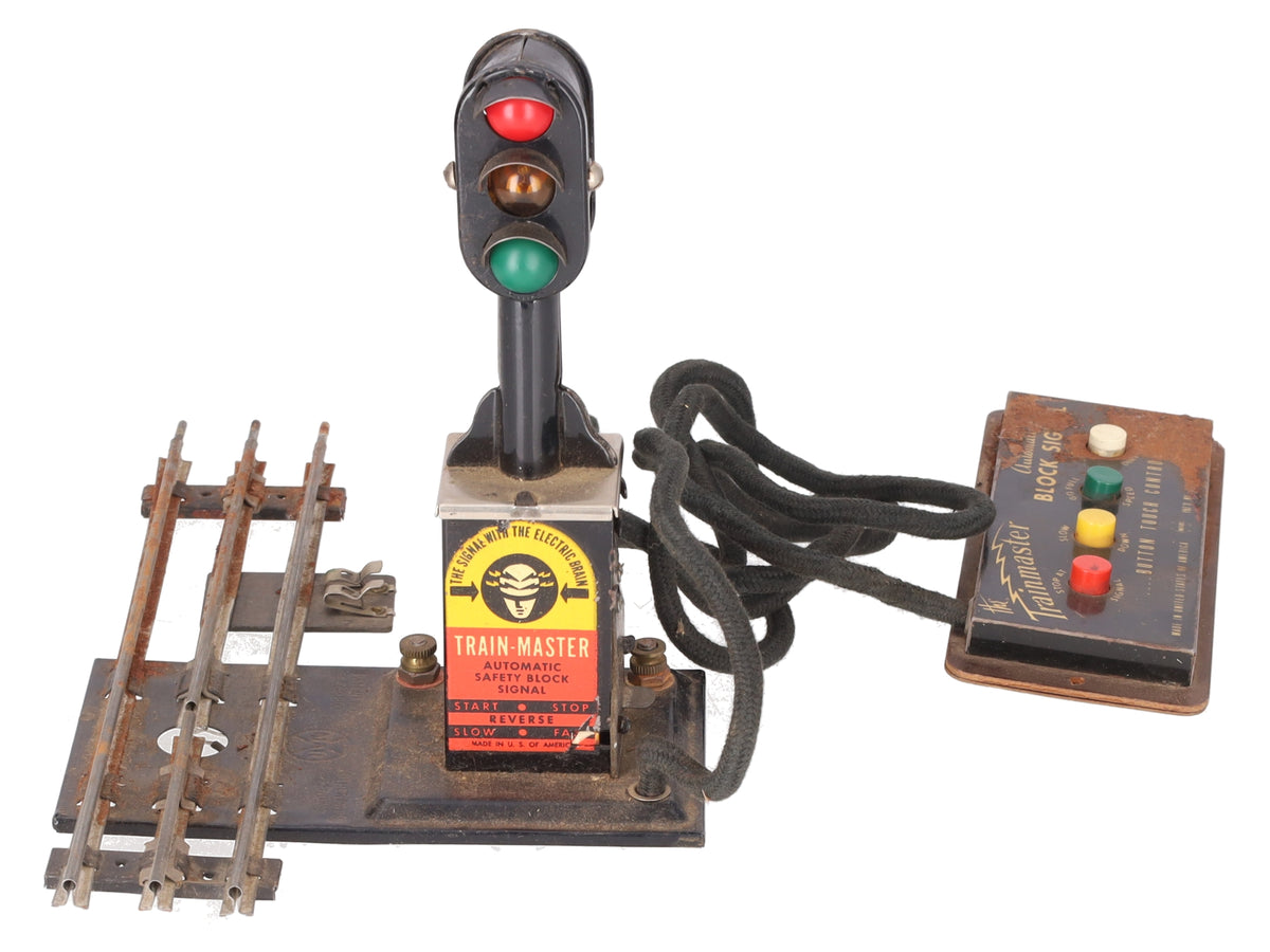 Marx 1405 Vintage O Gauge Trainmaster Automatic Block Signal/Box