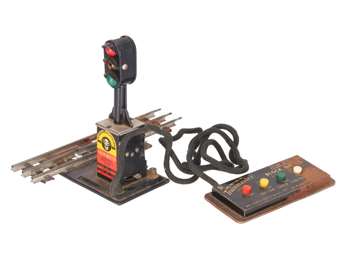 Marx 1405 Vintage O Gauge Trainmaster Automatic Block Signal/Box