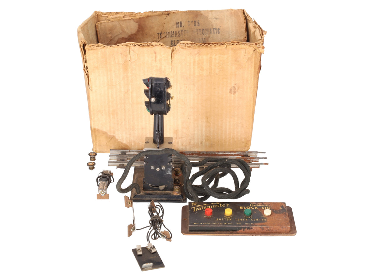 Marx 1405 Vintage O Gauge Trainmaster Automatic Block Signal/Box