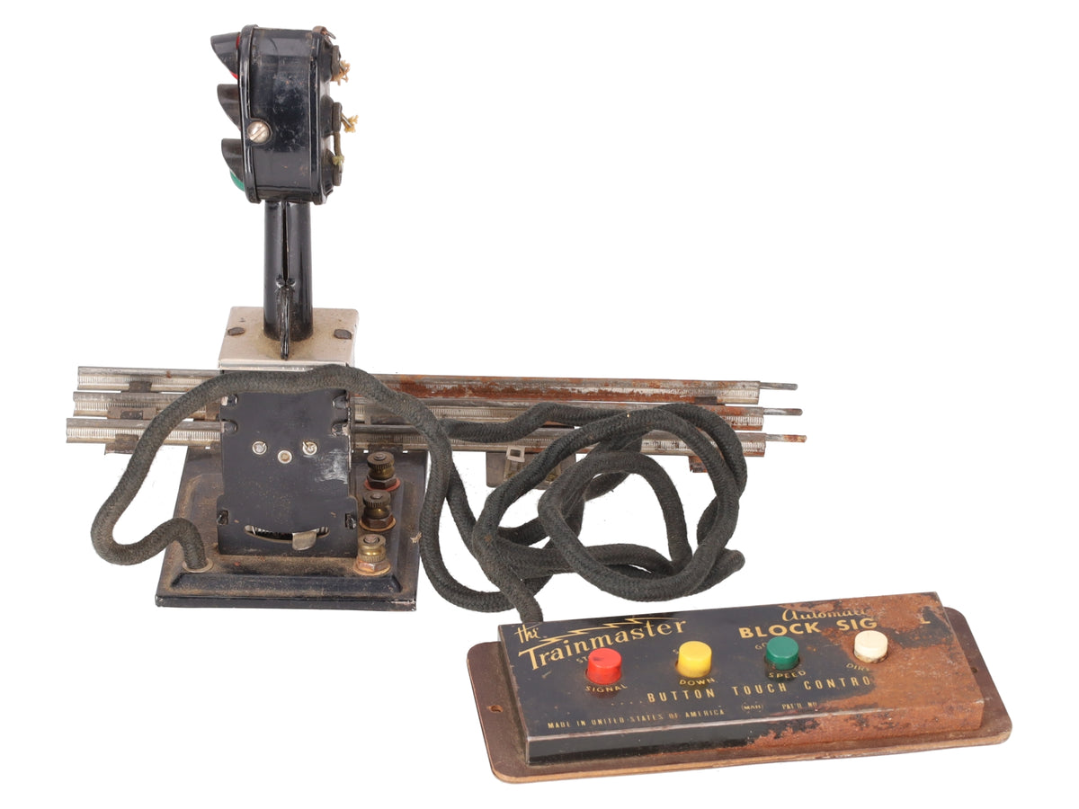Marx 1405 Vintage O Gauge Trainmaster Automatic Block Signal/Box