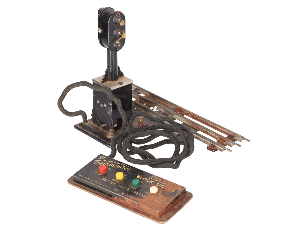 Marx 1405 Vintage O Gauge Trainmaster Automatic Block Signal/Box