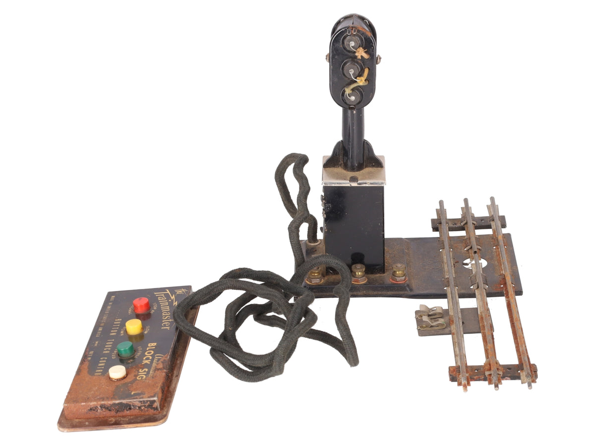 Marx 1405 Vintage O Gauge Trainmaster Automatic Block Signal/Box