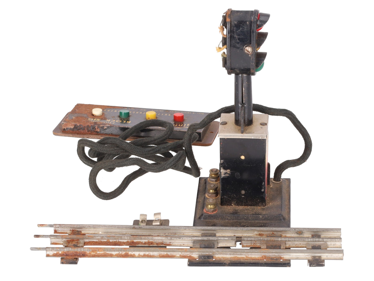 Marx 1405 Vintage O Gauge Trainmaster Automatic Block Signal/Box