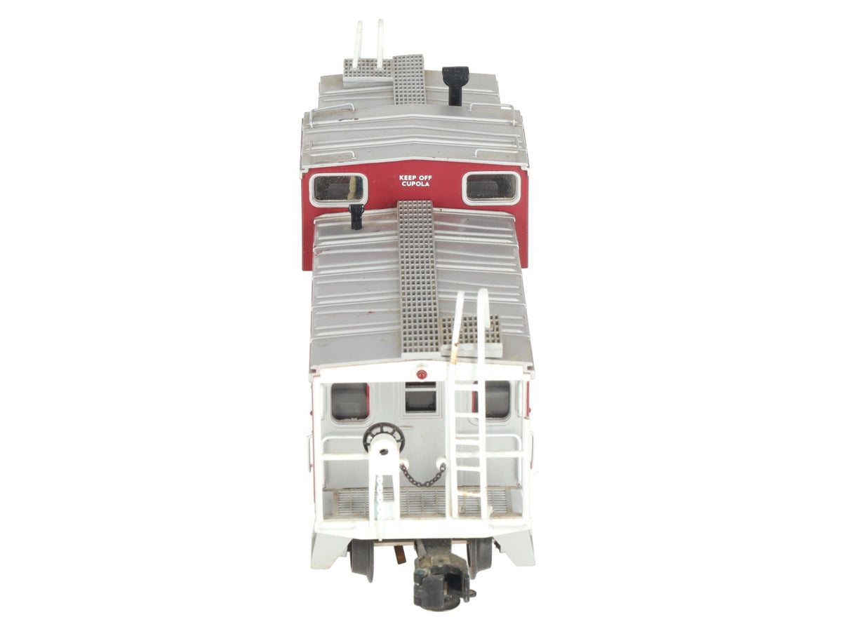 MTH 30-77154 O Gauge MKT "The Katy" Bay Window Caboose #21988 EX