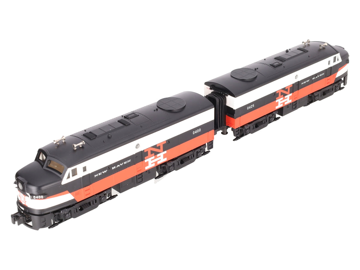 MTH 30-2290-1 O Gauge New Haven FA-2 AA Diesel Engine Set #0400/0425 w/PS2 EX/Box