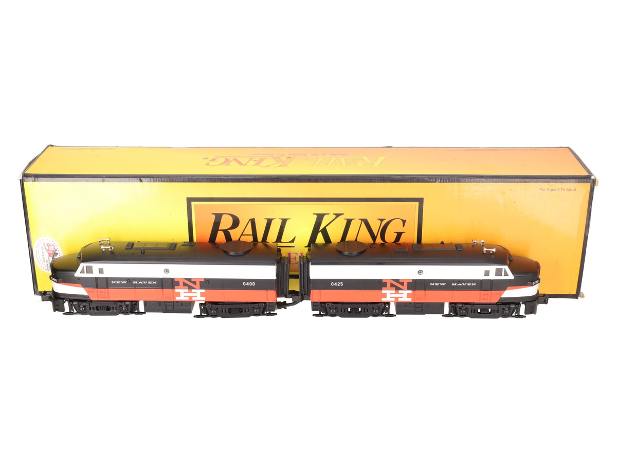 MTH 30-2290-1 O Gauge New Haven FA-2 AA Diesel Engine Set #0400/0425 w/PS2 EX/Box