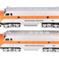 Williams O Gauge Western Pacific F7 AA Diesel Engine Set: #808 & 810 w/ Sound EX/Box