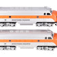 Williams O Gauge Western Pacific F7 AA Diesel Engine Set: #808 & 810 w/ Sound EX/Box