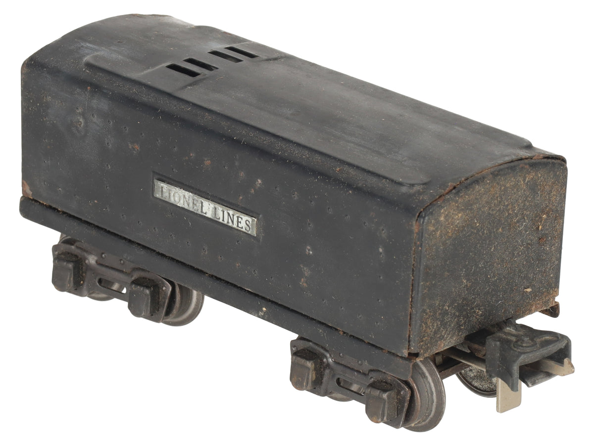 Lionel 2689W Vintage O Prewar Tinplate Whistling Tender/Box