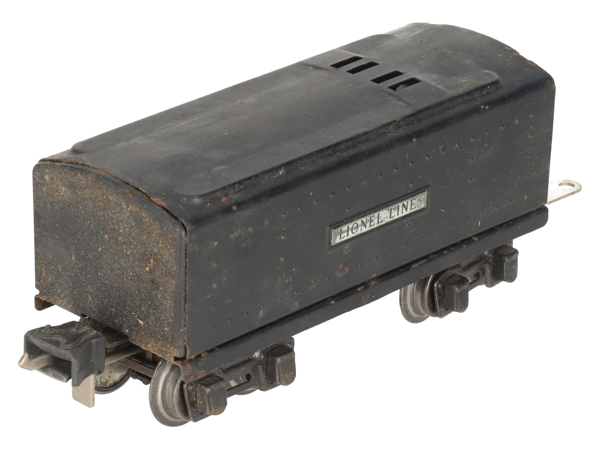 Lionel 2689W Vintage O Prewar Tinplate Whistling Tender/Box