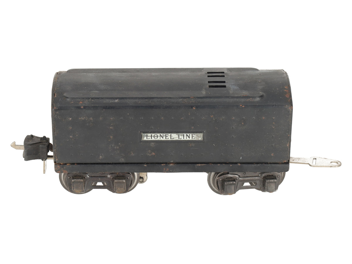 Lionel 2689W Vintage O Prewar Tinplate Whistling Tender/Box