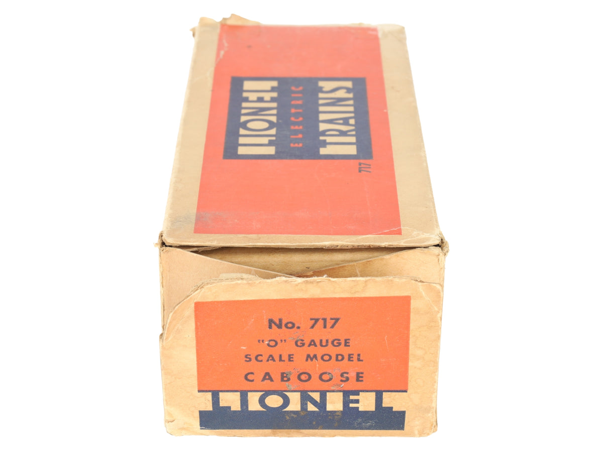 Lionel 717 Vintage O Gauge Prewar New York Central Caboose #19400 VG/Box