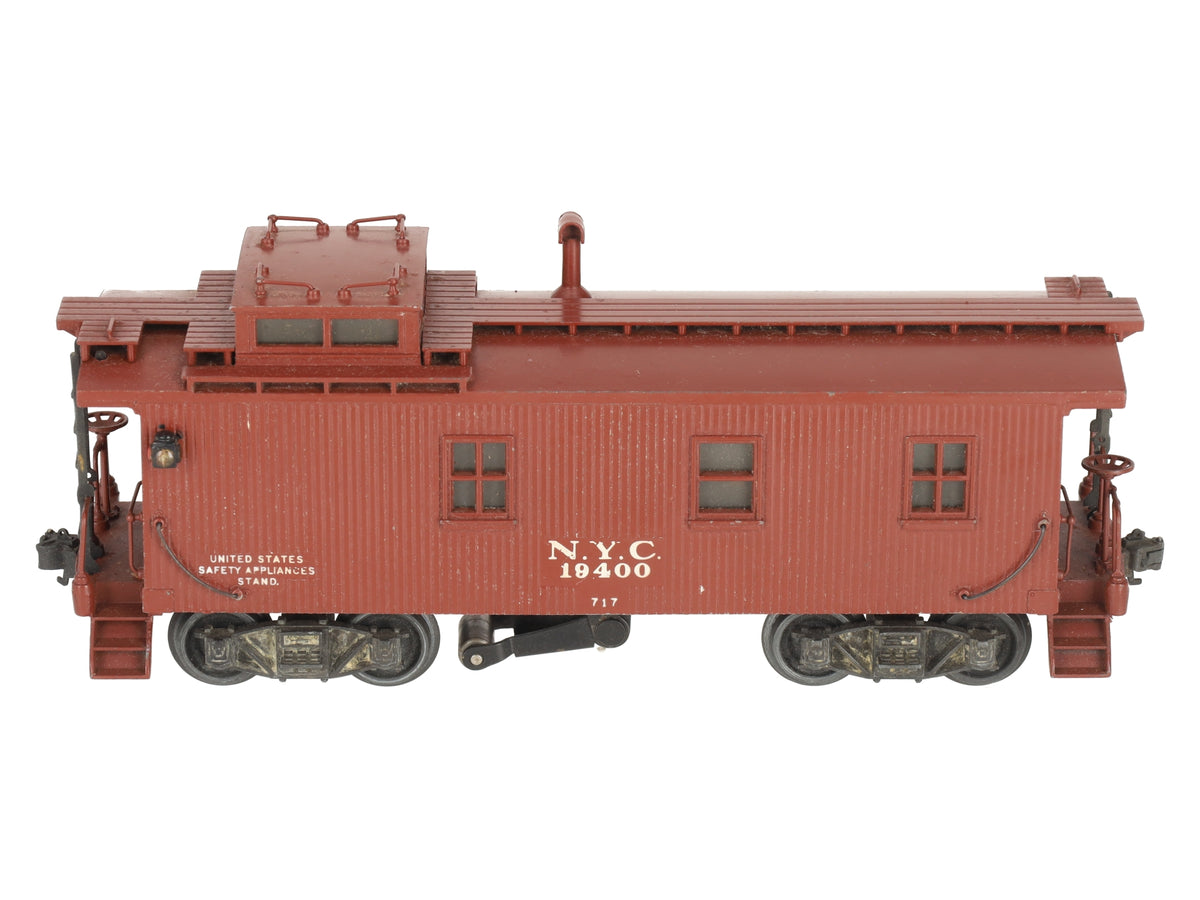 Lionel 717 Vintage O Gauge Prewar New York Central Caboose #19400 VG/Box