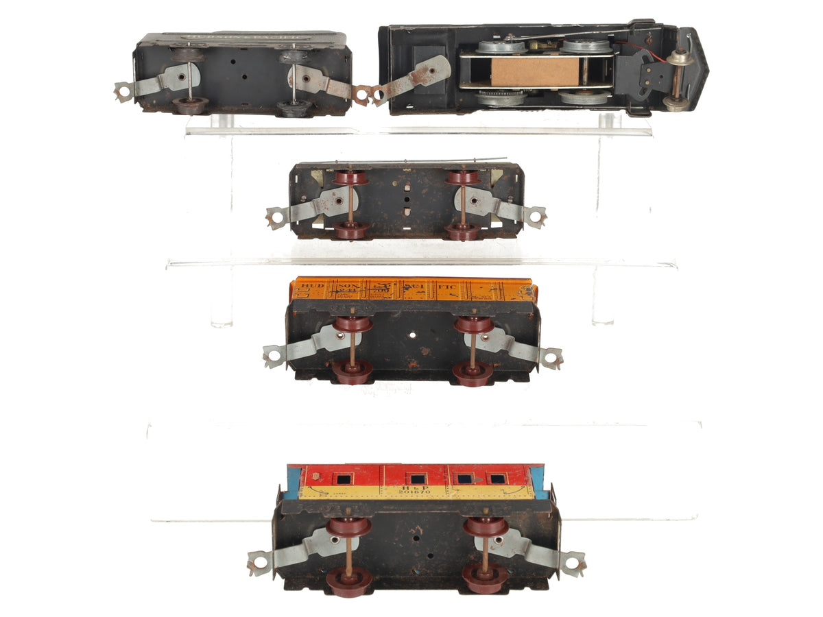 Sakai 301 Vintage O Hudson & Pacific Locomotive, Tender & Freight Cars Set