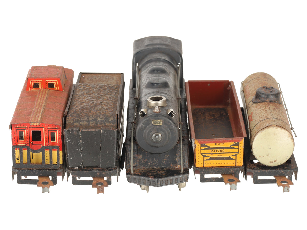 Sakai 301 Vintage O Hudson & Pacific Locomotive, Tender & Freight Cars Set