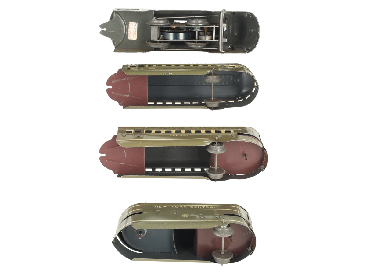 Marx Vintage O New York Central Mercury Passenger Electric Train Set VG/Box