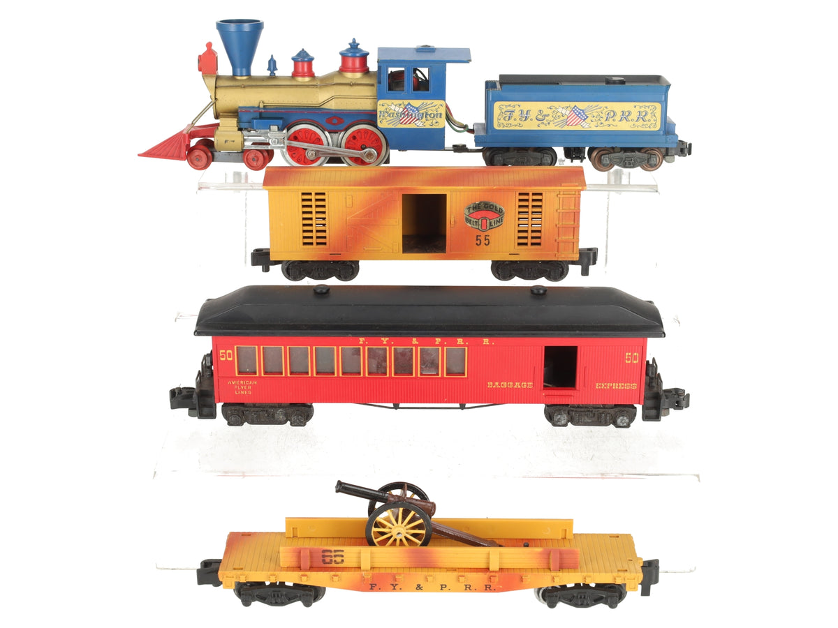American Flyer 20655 Vintage S Frontiersman Freight Set EX
