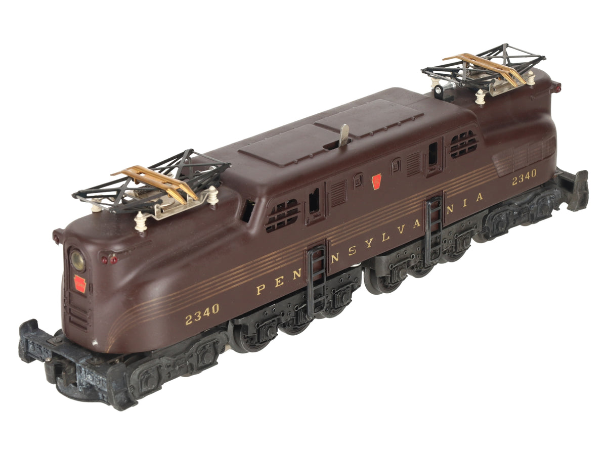 Lionel 2340 Vintage O Pennsylvania GG-1 Tuscan 5-Stripe Electric Locomotive EX/Box