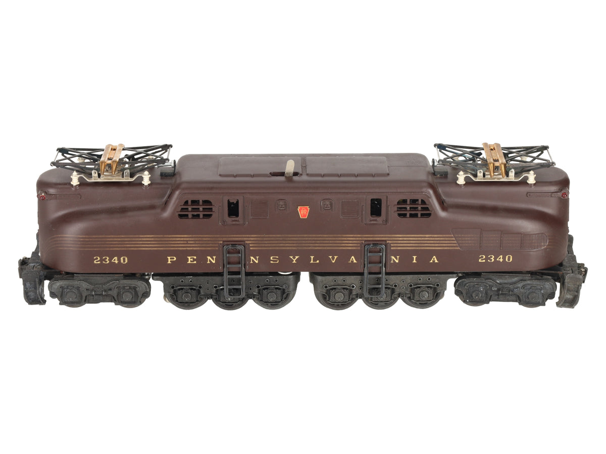 Lionel 2340 Vintage O Pennsylvania GG-1 Tuscan 5-Stripe Electric Locomotive EX/Box