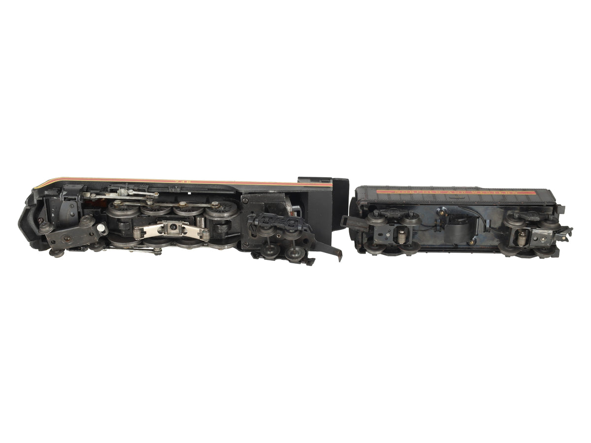 Lionel 746 Vintage O N&W J Class 4-8-4 Steam Locomotive & 746W Tender VG