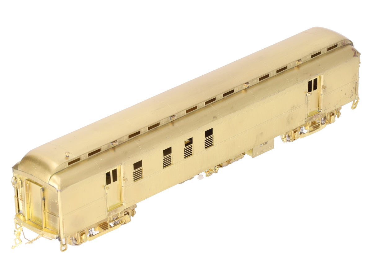 Metro Models HO BRASS NYC 60 "6" Heavyweight Baggage Passenger Car -Unpainted EX