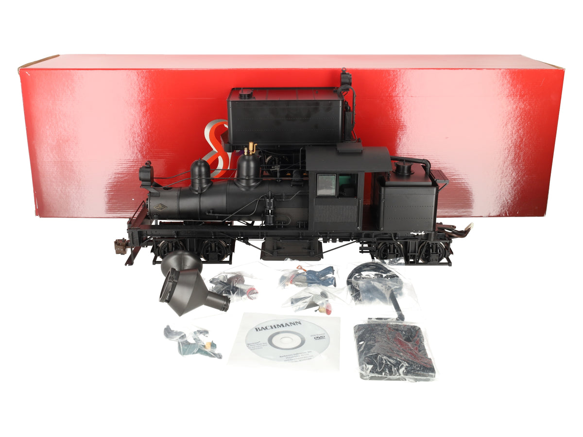 Bachmann 82499 G Painted Unlettered 55 Ton Three-Truck Shay EX/Box
