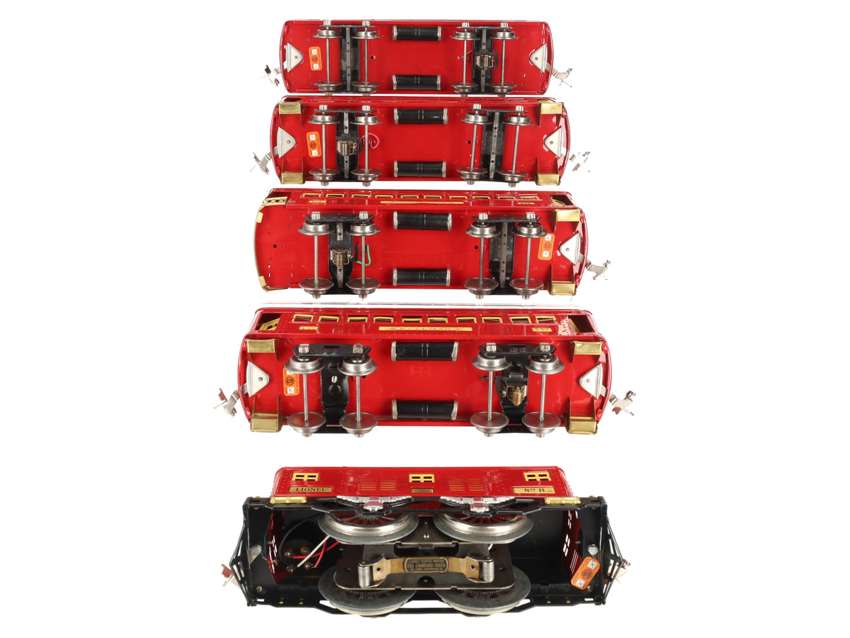 Lionel 347 Vintage Standard Gauge Electric Set: 8, 332, 337, 338