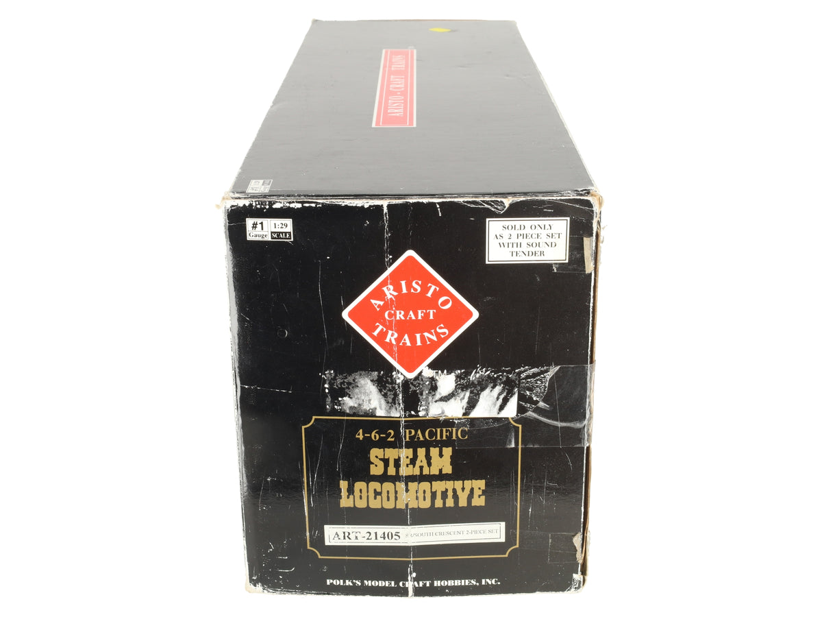 Aristo-Craft 21405 G Scale Southern Crescent 4-6-2 Steam Locomotive w/Sound VG/Box