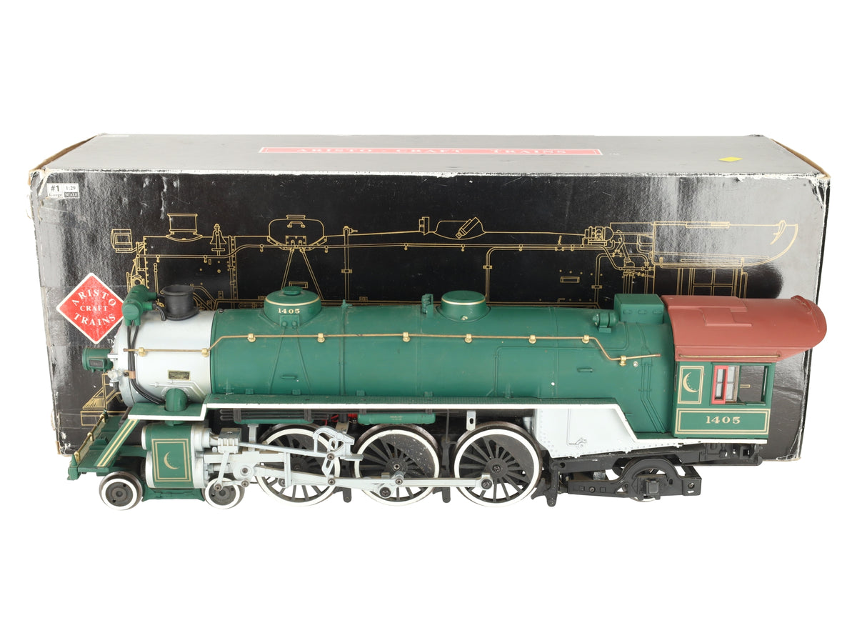 Aristo-Craft 21405 G Scale Southern Crescent 4-6-2 Steam Locomotive w/Sound VG/Box
