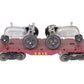 Marx Vintage O Gauge Erie Flatcar with Tractors VG