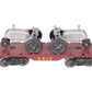 Marx Vintage O Gauge Erie Flatcar with Tractors VG