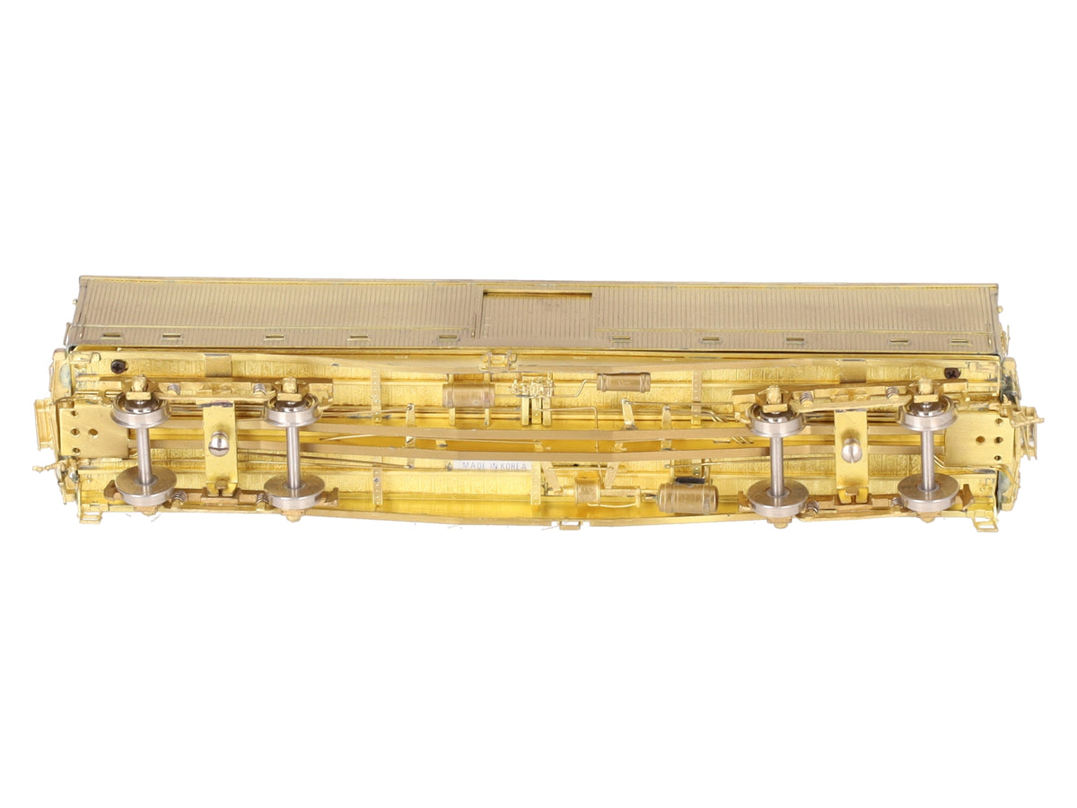 NJ International 675S HO Scale BRASS PRR Milk Reefer w/ Sliding Door -Unpainted EX/Box
