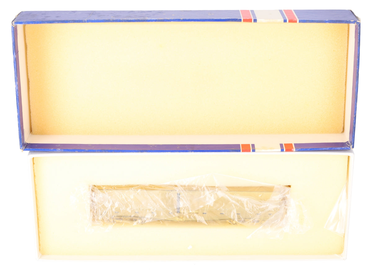 NJ International 675S HO Scale BRASS PRR Milk Reefer w/ Sliding Door -Unpainted EX/Box