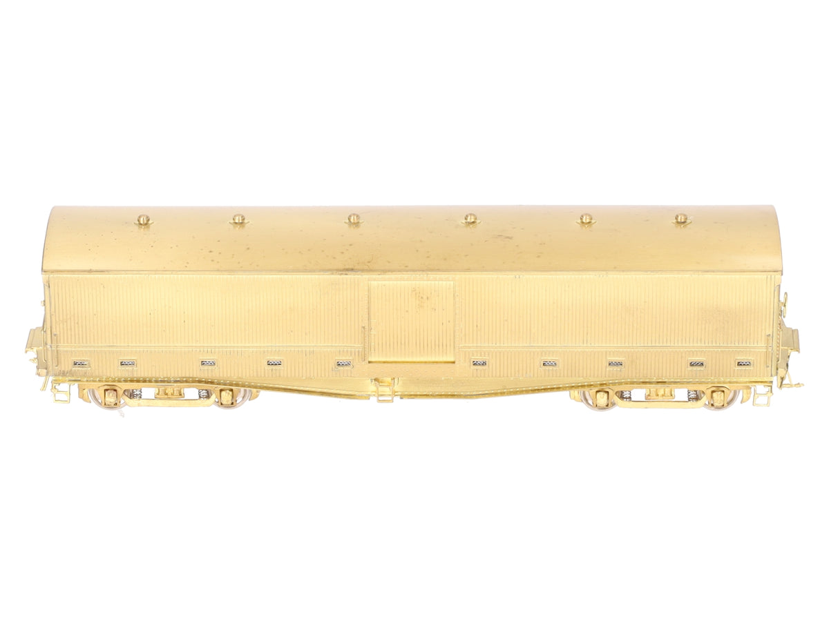 NJ International 675S HO Scale BRASS PRR Milk Reefer w/ Sliding Door -Unpainted EX/Box