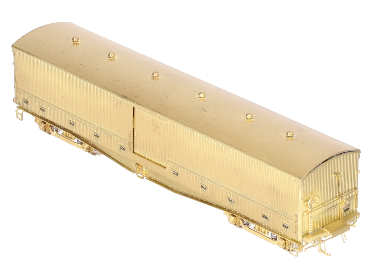 NJ International 675S HO Scale BRASS PRR Milk Reefer w/ Sliding Door -Unpainted EX/Box