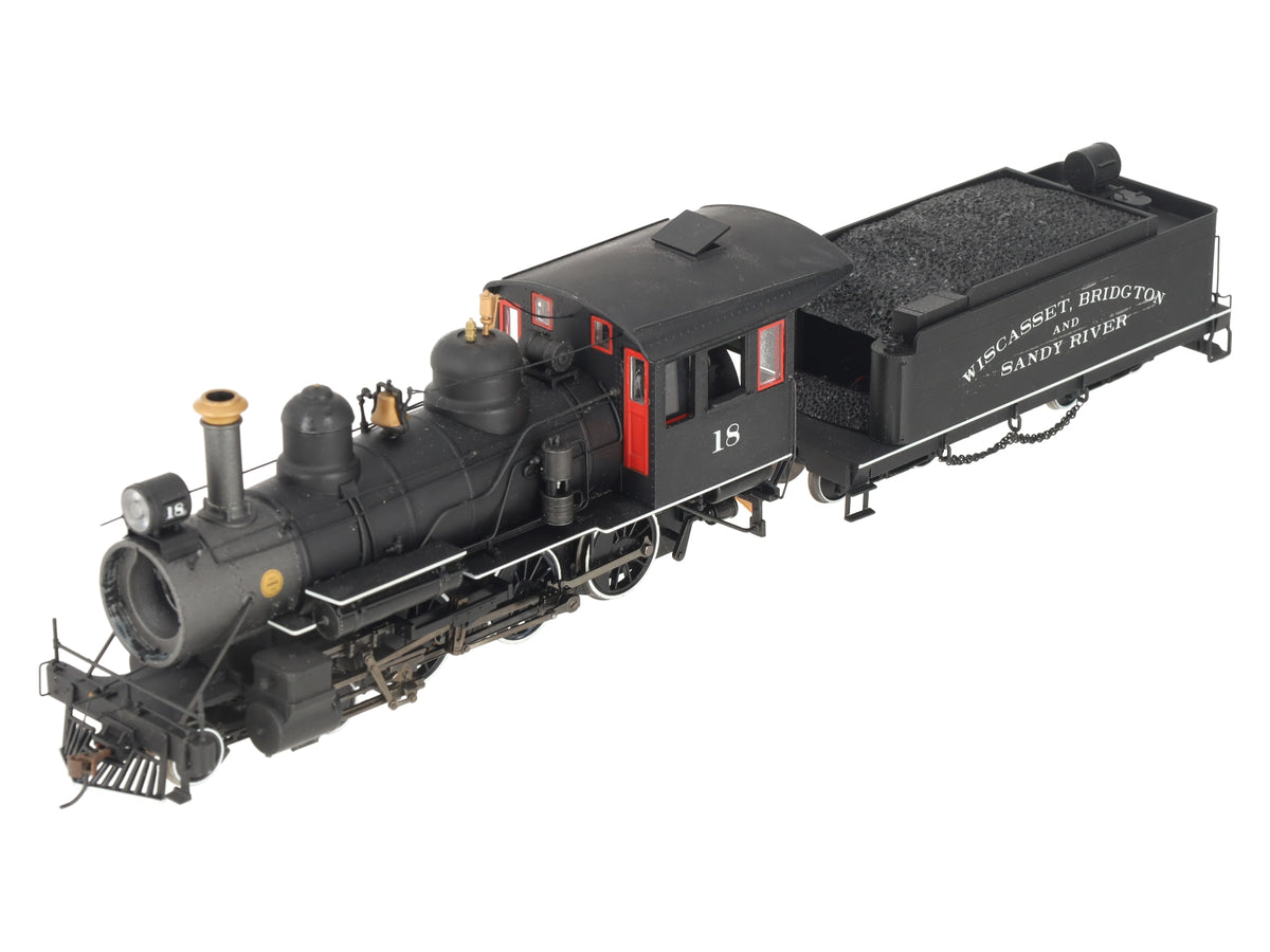 Bachmann 28901 On30 Scale Painted & Lettered 4-6-0 Steel Cab w/DCC Sound/Box