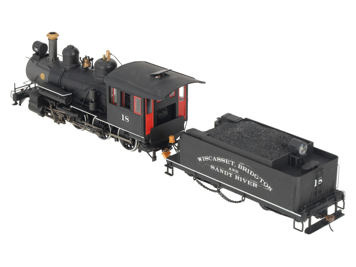 Bachmann 28901 On30 Scale Painted & Lettered 4-6-0 Steel Cab w/DCC Sound/Box