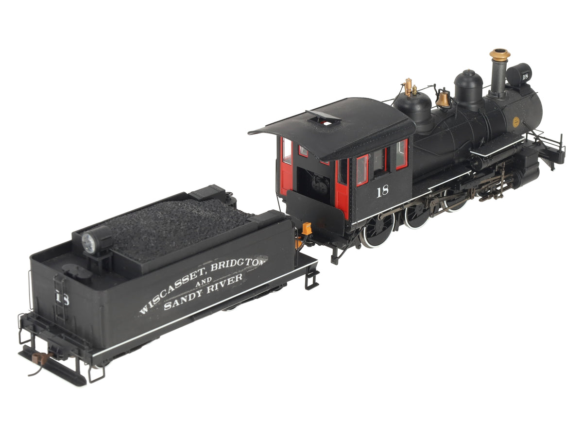 Bachmann 28901 On30 Scale Painted & Lettered 4-6-0 Steel Cab w/DCC Sound/Box