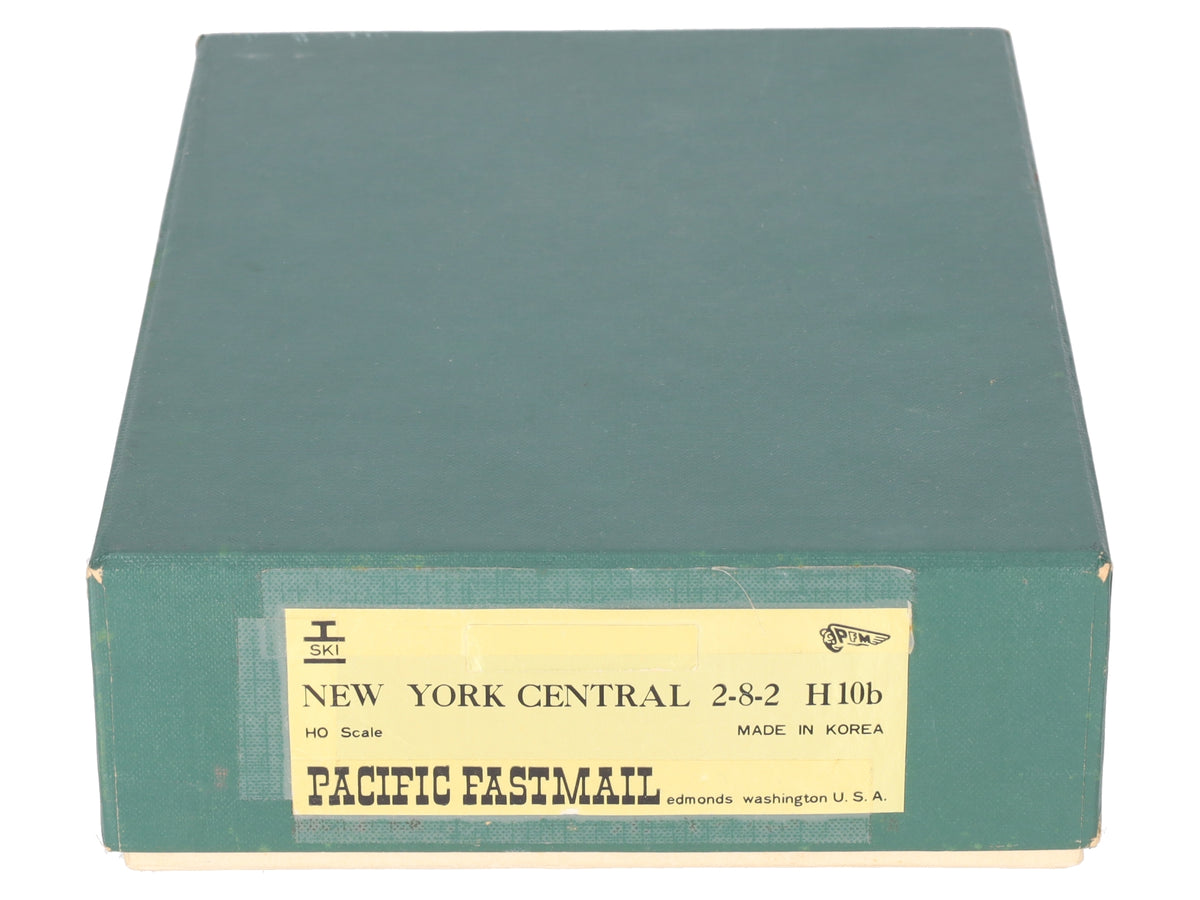 Pacific Fast Mail HO BRASS New York Central H10b 2-8-2 Steam Loco/Tender EX/Box