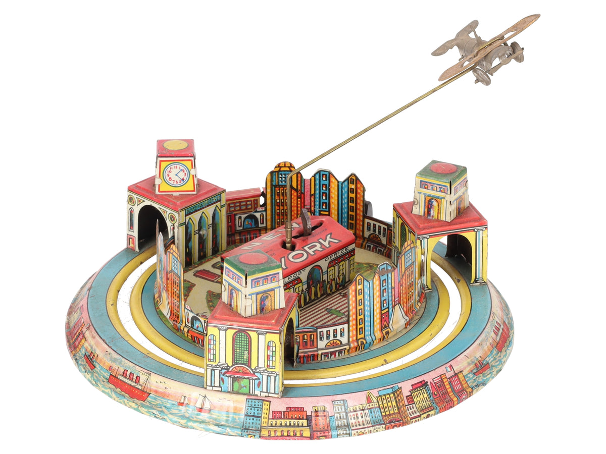 Marx Vintage Tin Lithographed New York Express Wind-up Toy VG