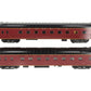 MTH 20-80007H O NS 70' Streamlined Slpr/Slpr Smooth Sided 2-Car Passenger Set EX/Box