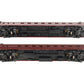 MTH 20-80007H O NS 70' Streamlined Slpr/Slpr Smooth Sided 2-Car Passenger Set EX/Box