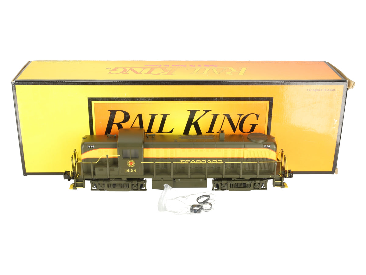 MTH 30-2235-0 O Gauge Seaboard RS-3 Diesel Engine with Loco-Sound #1634 EX/Box