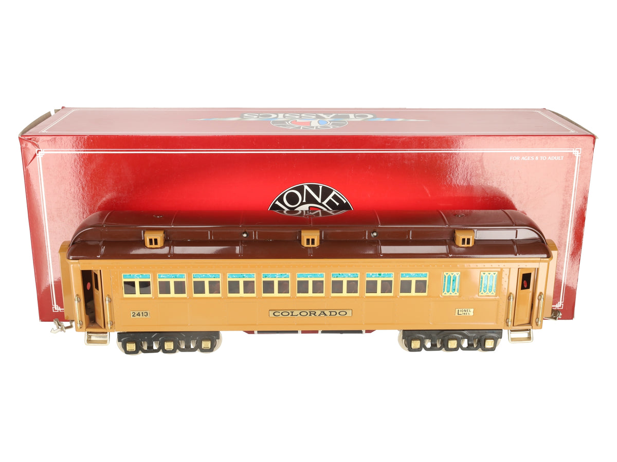 Lionel 6-13422 Standard Gauge Colorado Passenger Car #2413 EX/Box