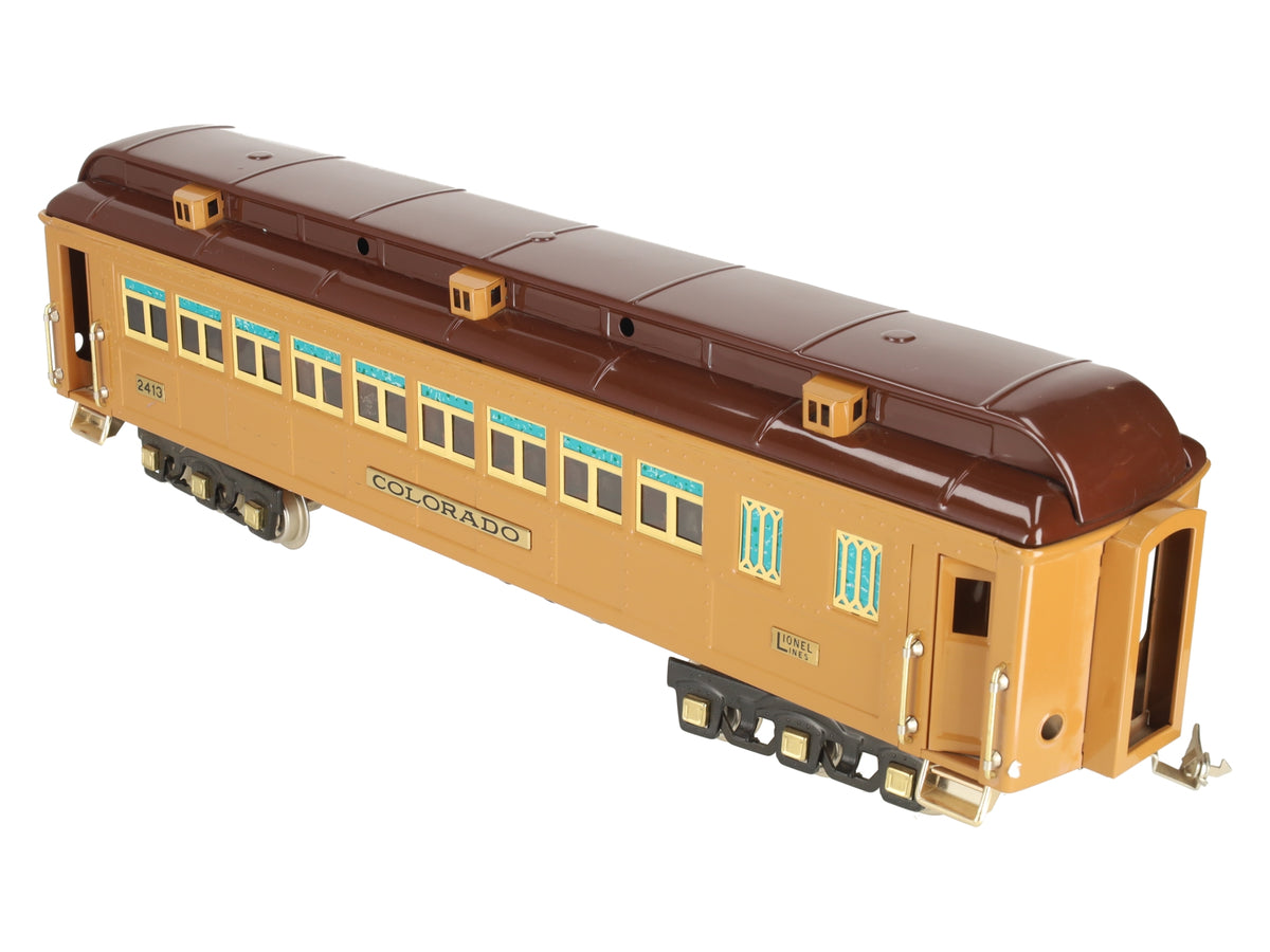 Lionel 6-13422 Standard Gauge Colorado Passenger Car #2413 EX/Box