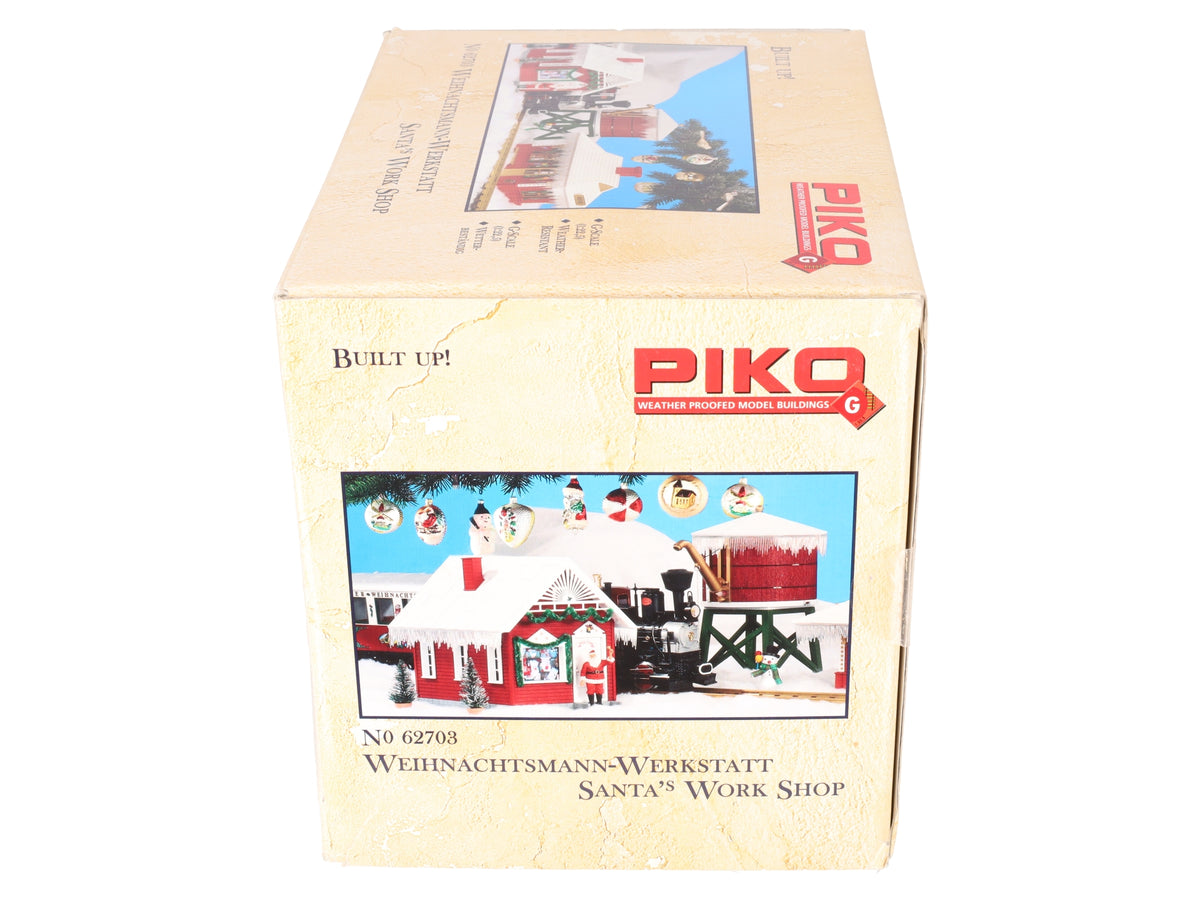 Piko 62703 G Scale Santa's Work Shop Built-Up Christmas Building EX/Box