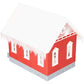 Piko 62703 G Scale Santa's Work Shop Built-Up Christmas Building EX/Box