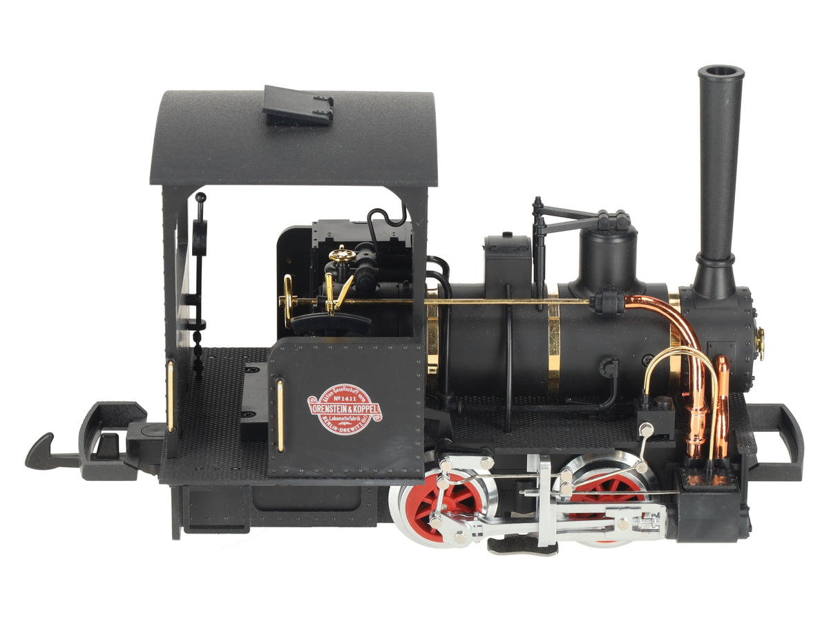 LGB 20140 G Scale Orenstein & Koppel Field Railway Steam Locomotive #1411 EX/Box